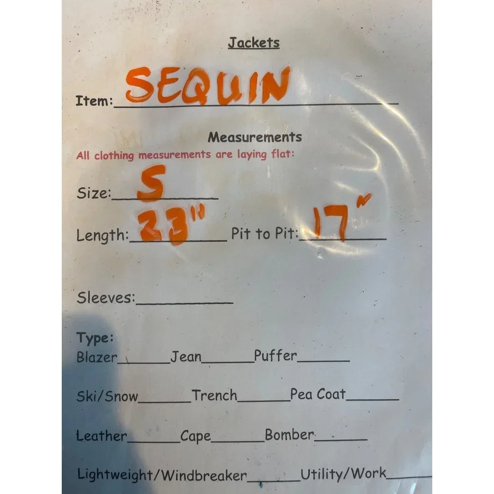 Vintage Lew Magram Artsy Beaded Sequin Cropped Multi Color Blazer Jacket Sz. S - Picture 9 of 9